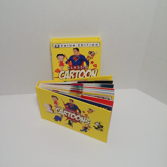 Classic Cartoons Collection DVD - 6 DVD Set + Book Premium Collectors Edition - Picture 7 of 11